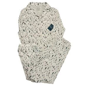 NWT Tommy John Downtime Long Sleeve Pajama Top & Pant Set MEDIUM